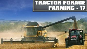 Tractor Forage Farming 17 Affiche