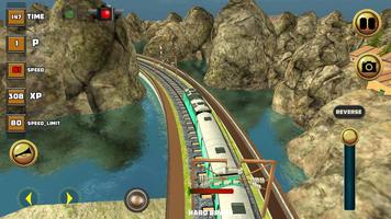 Train Hill OffRaod Sim 2017 imagem de tela 3