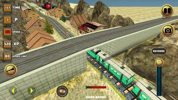 Train Hill OffRaod Sim 2017 imagem de tela 2