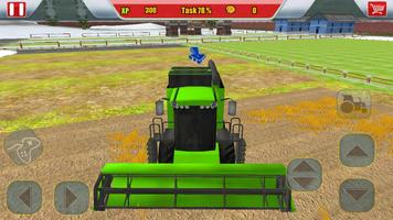 X-mas Farm Harvester Simulator capture d'écran 2