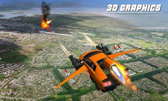 Flying Car Shooting اسکرین شاٹ 3