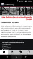 S&M Building Construction poster