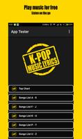 Kpop Music Lyrics 2017 Plakat