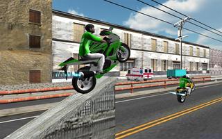 Azadi Bike Rider - Best One Wheeling 3D Game capture d'écran 2