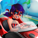 Lady Bug 3D Go Kart: Buggy Racing APK