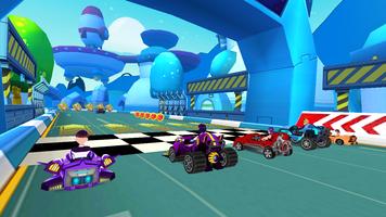 Lady Bug 3D Go Kart: Buggy Racing الملصق