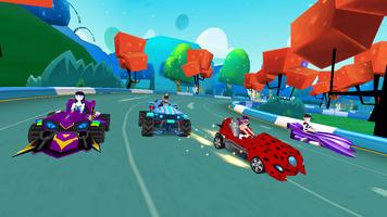 Lady Bug 3D Go Kart: Buggy Racing تصوير الشاشة 2
