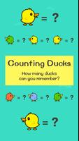 Counting Ducks - Memory Game الملصق