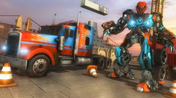 Transform Robot Transport Truck Driver poster