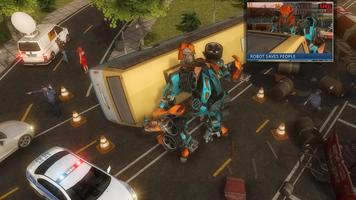 Transform Robot Transport Truck Driver screenshot 2