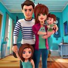 Virtual Mother & Dad Happy Family Simulator icône