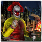 City Gangster Clown Robbery icône