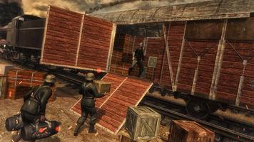 Deadly Train Assault: World War Shooting Game screenshot 3