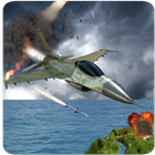 F16戦闘機のフライト航空攻撃 アイコン