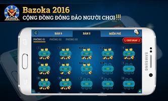 Bazoka - game bai online 2016 ảnh chụp màn hình 2