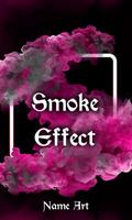 پوستر Smoke Effect Name Art Pro
