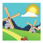 Toon Landscape Live Wallpaper آئیکن