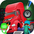 APK Trailer Truck Builder Factory: Mechanic Garage Sim