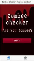 Zombee Checker ! party app. โปสเตอร์