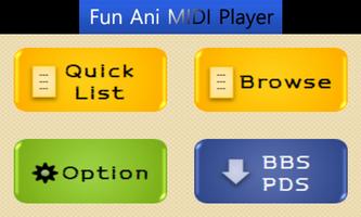 Fun Ani MIDI Player اسکرین شاٹ 3