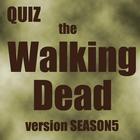 Quiz Walking Dead ver season5 icône