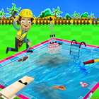 Swimming Pool Repair & Cleanup ไอคอน