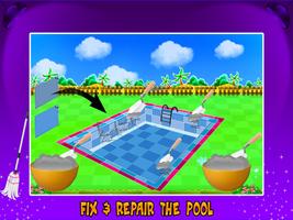 Swimming Pool Repair & Cleanup پوسٹر