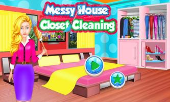 Messy House Closet Cleaning syot layar 3