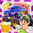 Monster truck Wash & Repair APK