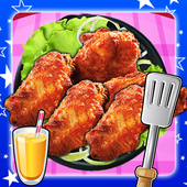 Deep Fry Chicken Wings Maker icon