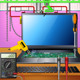 Laptop Factory Simulator: Computer Builder & Maker ikon