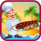 Salmon Fish Baking Game: Seafood Cooking Simulator icon
