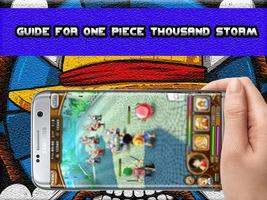 guide:one piece thousand storm 포스터