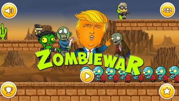 Trump Vs Zombies Cartaz