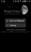 2 Schermata Night Sky LITE Live Wallpaper