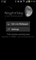 Night Sky LITE Live Wallpaper imagem de tela 2