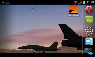Jet Fighters -Live- Wallpaper Cartaz