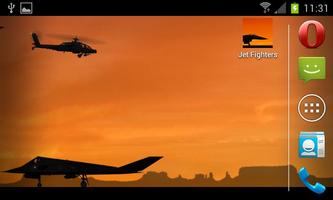Jet Fighters -Live- Wallpaper স্ক্রিনশট 1