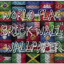 WORLD FLAGS BRICK WALL WALLPAPER APK