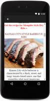 Smoky Ribs and Barbecue Recipe Affiche