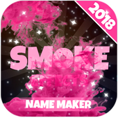 Smoke Effect Name Art أيقونة