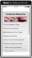 Smokey Eye Makeup Tips Cartaz