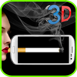 Virtual cigarette smoke Prank
