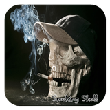 Smoking Skull Wallpapers ikona