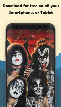 Android용 Kiss Rock Band Wallpaper APK 다운로드