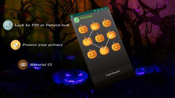 Theme applock: Halloween Ekran Görüntüsü 1