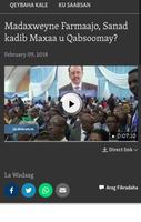 1 Schermata Telefishin VOA Somali Videos