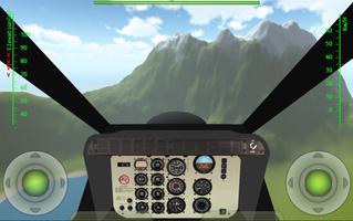 Attack Helicopter Simulator 3D imagem de tela 3