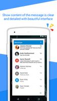 SMS Home Screen: Messenger Home ảnh chụp màn hình 1