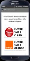 SMS Gratis Dominicana Affiche